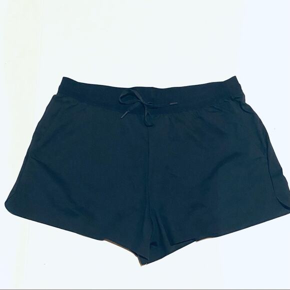 Uniqlo Activewear Drawstring Shorts Navy Blue Women's Plus XXL - Picture 1 of 6